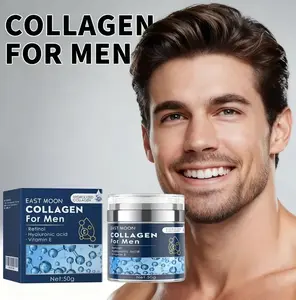 East Moon Men's Face Cream  FirmingSkin Facial Care Moisturizing Lift Cream SkincareComfort Hyaluronic Hydrating Moisture collagen moisturizer creme anti-aging hydrate crema para hombres