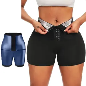 Sweat Sauna Pants Body Shaper Slimming Shorts Shapewear Women Waist Trainer Hot Thermo Sweat Pants Fitness Womenswear Compression Socks