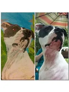 PetartbyTiger Studios Pet Portrait Painting | Custom Hand-Painted Art for Dogs, Cats & More