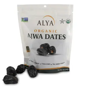 Alya Dates Organic Ajwa Dates – Premium Soft Dates from Madinah – Naturally Sweet