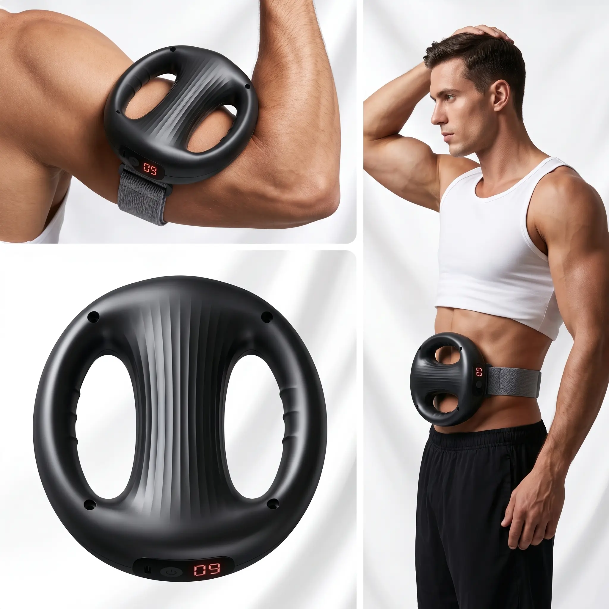Multi-Purpose Core Training Set for Men & Women | Portable Ab Workout Equipment for Abdomen, Arms & Thighs Training