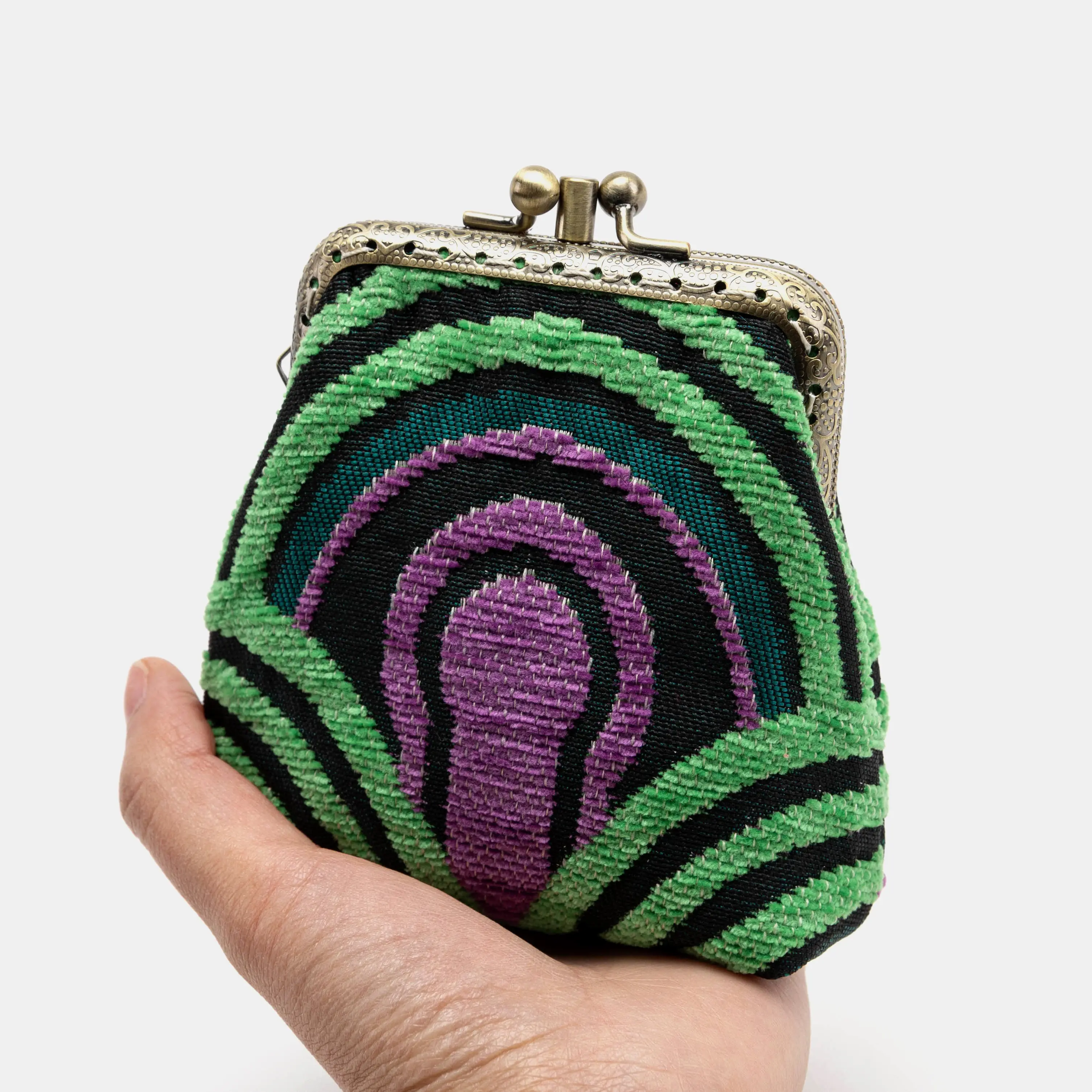 The Shining Room 237 Double Kiss Clasp Coin Purse Coin Pocket Gothic Wallet