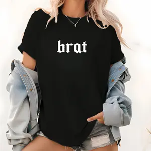 ChicCotton Brat  Shirt, Music Festival T-shirt, Cute But Psycho Graphic Tee, Independent Clothing, Unbothered Outfits, Gift For Her