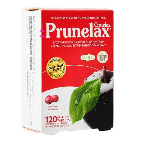 Prunelax Regular Strength Minitabs - Tablets for Occasional Constipation Relief with Natural Senna & Prune Extracts