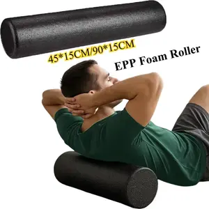 45cm EPP Yoga Pilates Foam Roller Fitness Equipment Massage Roller Body Exercise Training Gym Back Roller for Women Men Workout