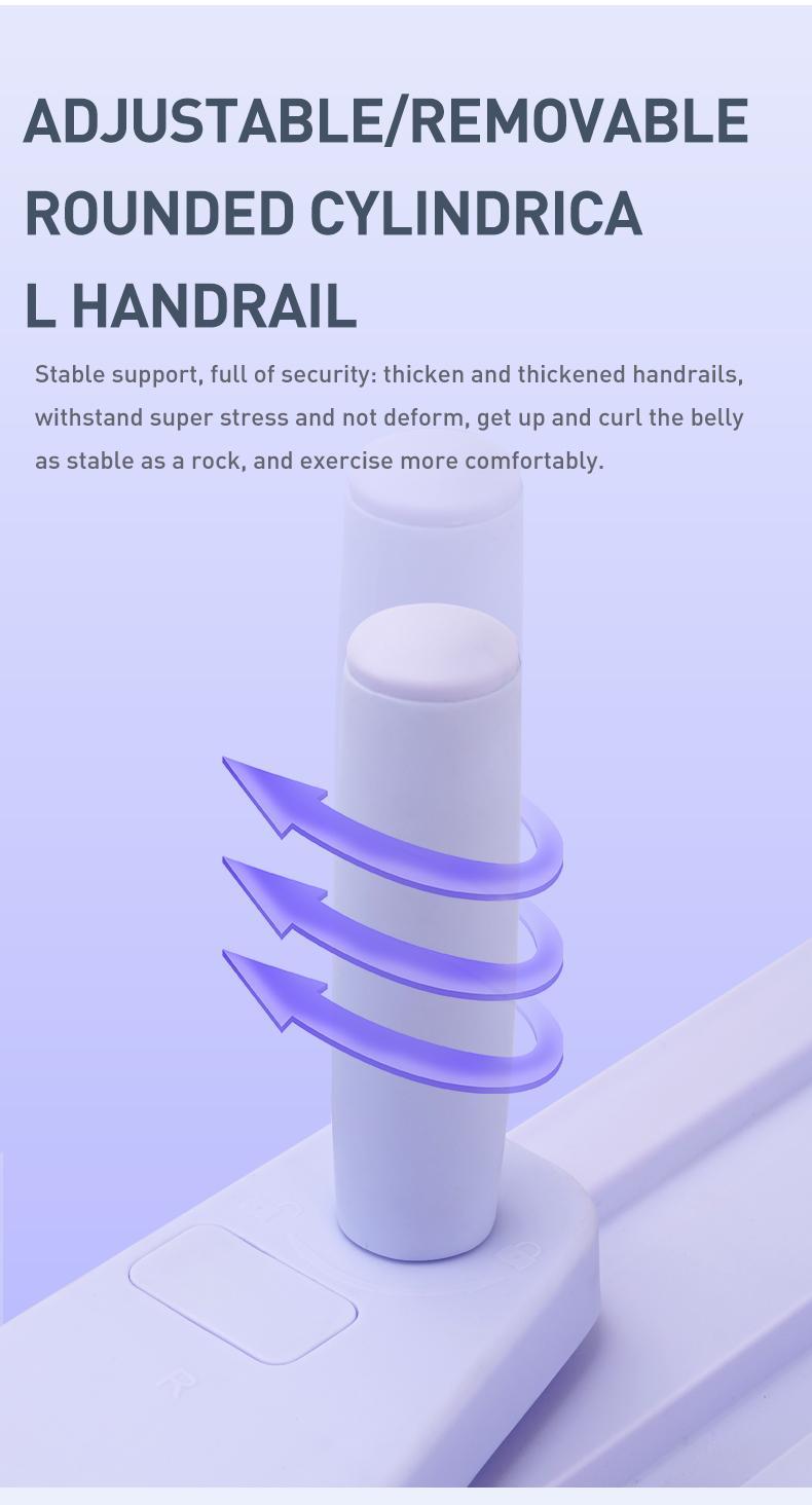 2.0 Multi-functional Adjustable Ab ExerciseBoard, Split Ab Slide Roller Board, Home PilatesReformer with Knee Mat for Home Gym Core & AbStrength T