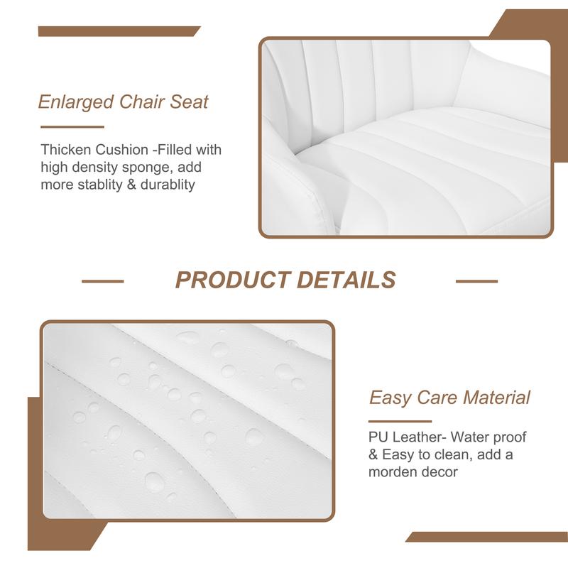 VECELO Bar Stools Set of 2 Counter Height Modern Swivel Bar Stools,Kitchen Island Bar Stools Set of 2 with High Backrest,Adjustable Swivel Stool Bar Height Chairs for Bar, Kitchen, Dining Room VECELO Bar Stools Set of 2 Counter Height Modern Swivel Bar Stools,Kitchen Island Bar Stools Set of 2 with High Backrest,Adjustable Swivel Stool Bar Height Chairs for Bar, Kitchen, Dining Room