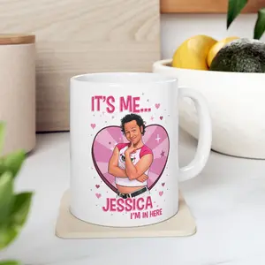 It's Me Jessica I'm In Here Mug, The Hot Chick Meme Mug, Gift For Fans, Coffee Mug 11Oz 15Oz