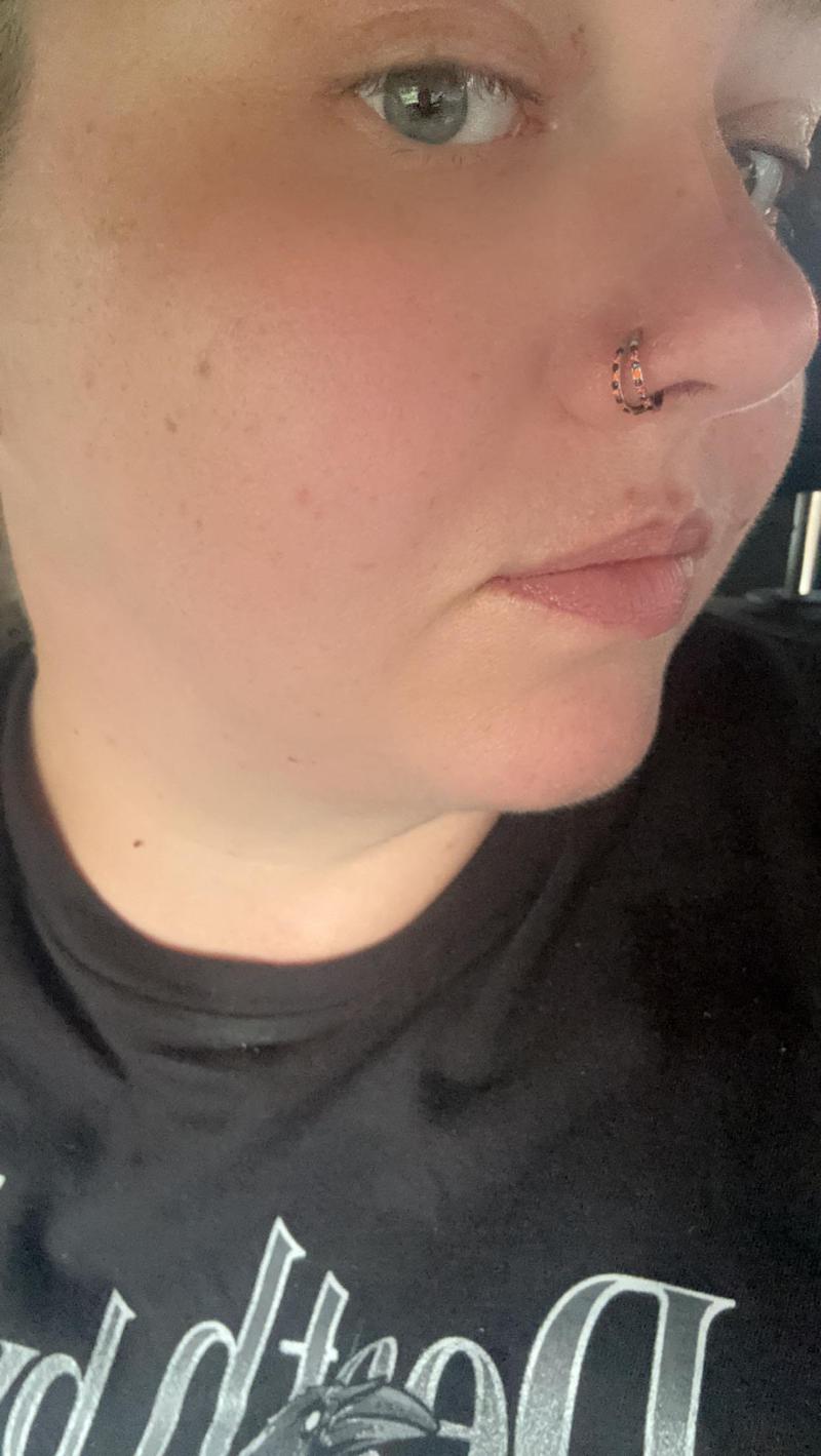 Oufer 20G AAA+ Grade CZ Hinged Double Row Nostril Piercing Nose Ear Hoop Ring 316L Stainless Steel 5mm-12mm Inner Diameter Cubic Zirconia Jewelry Oufer 20G AAA+ Grade CZ Hinged Double Row Nostril Piercing Nose Ear Hoop Ring 316L Stainless Steel 5mm-12mm Inner Diameter Cubic Zirconia Jewelry