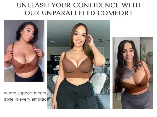 Shapellx Sculpt One-piece Underwire Push-Up Bra Comfortable Basic Lady Underwear with Modifiable with Shoulder Band Womenswear