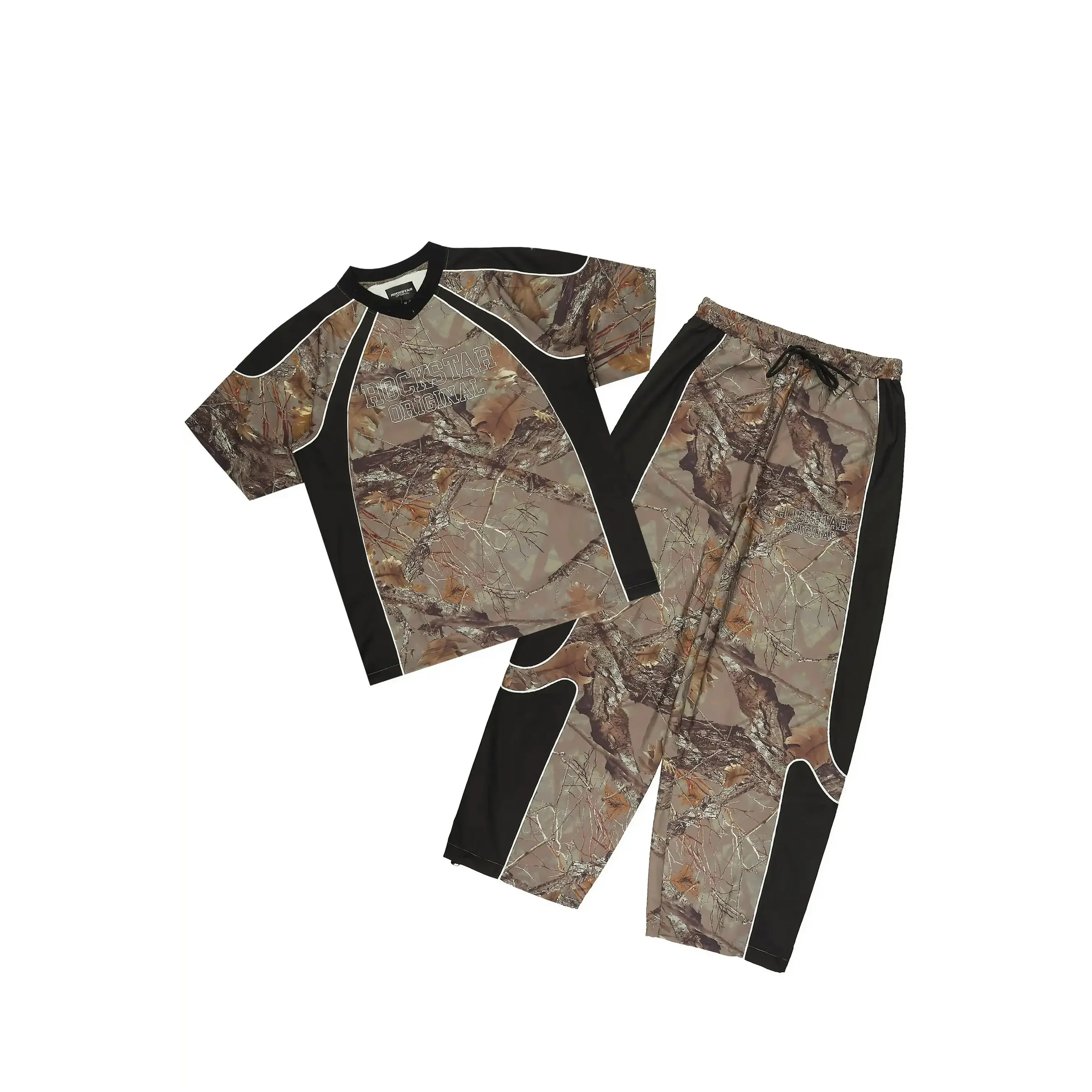 Finda Camo Windbreaker Teen Nylon Track Set