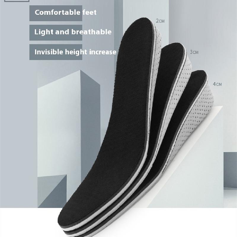 Invisible Height-Boosting Insoles