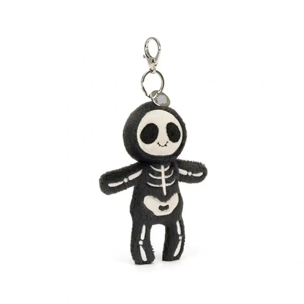 Jellycat Skeleton Bob Bag Charm