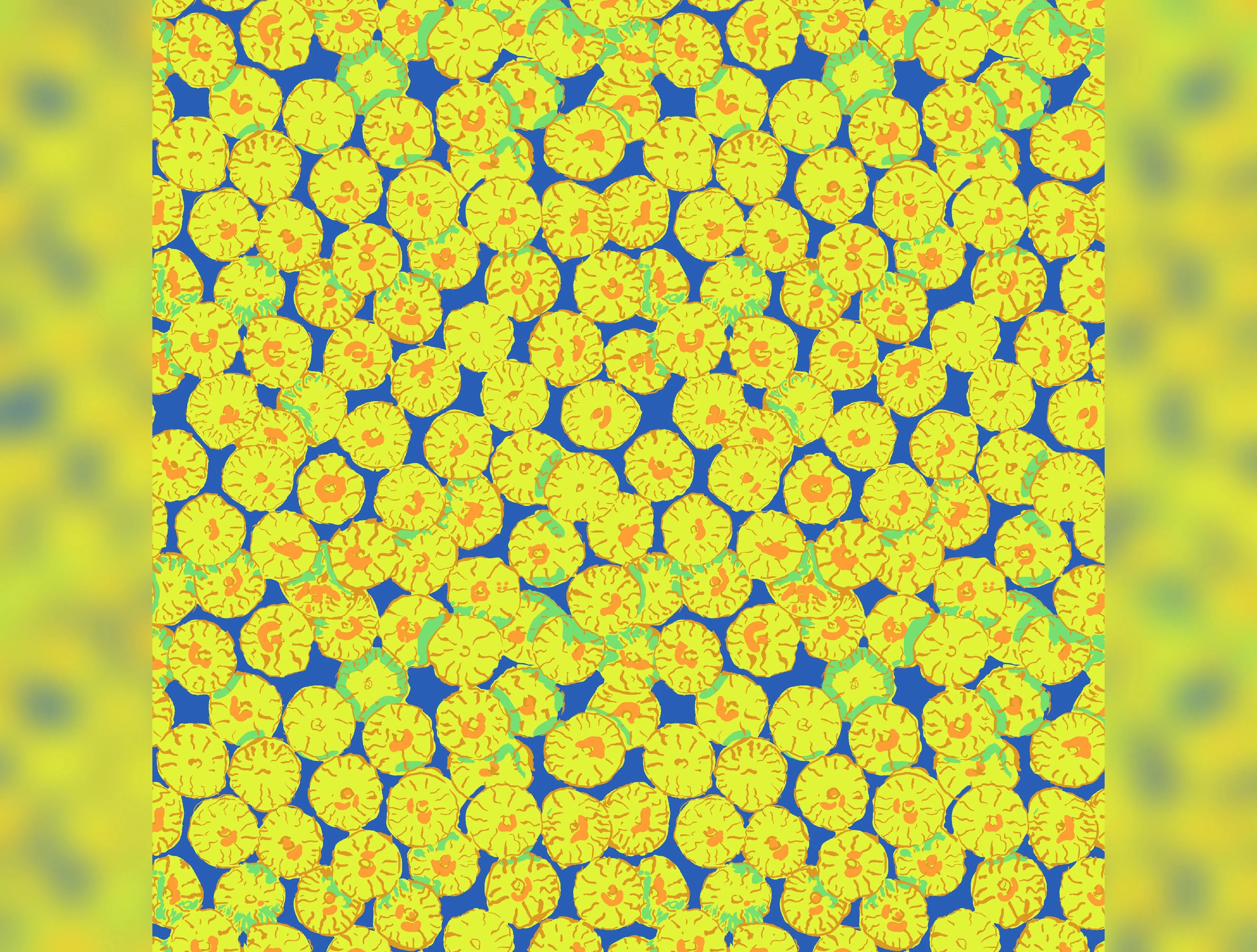 February 2026 | Sand Dollar - Blue by Kaffe Fassett Collective for FreeSpirit | PWBM031.BLUE