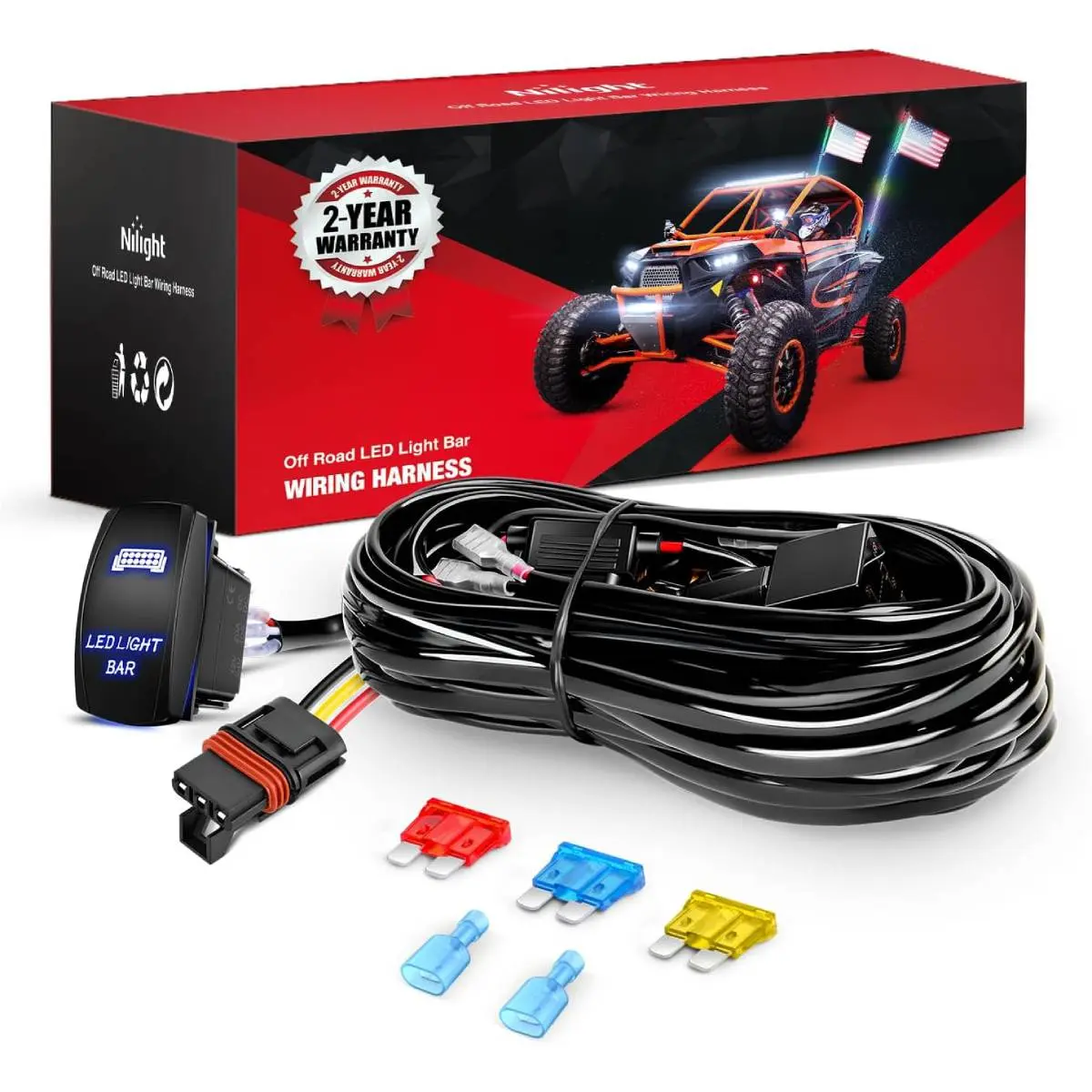 14# LED Light Bar-3 Leads