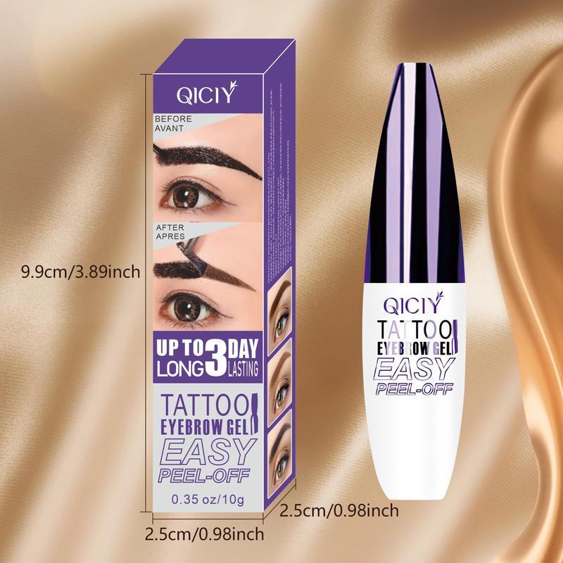 Easy Peel-Off Eyebrow Gel-Waterproof &Sweatproof, Long-Lasting Black or Brown TattooTint, Film Forming#TikTokShopBlackFriday#TikTokShopCyberMonday Easy Peel-Off Eyebrow Gel-Waterproof &Sweatproof, Long-Lasting Black or Brown TattooTint, Film Forming#TikTokShopBlackFriday#TikTokShopCyberMonday