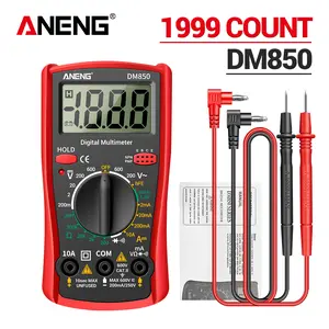 DM850 Digital Multimeter 1999 Counts Eletric Professional Automatic AC/DC Votage tester Detector Tool & Combination Line