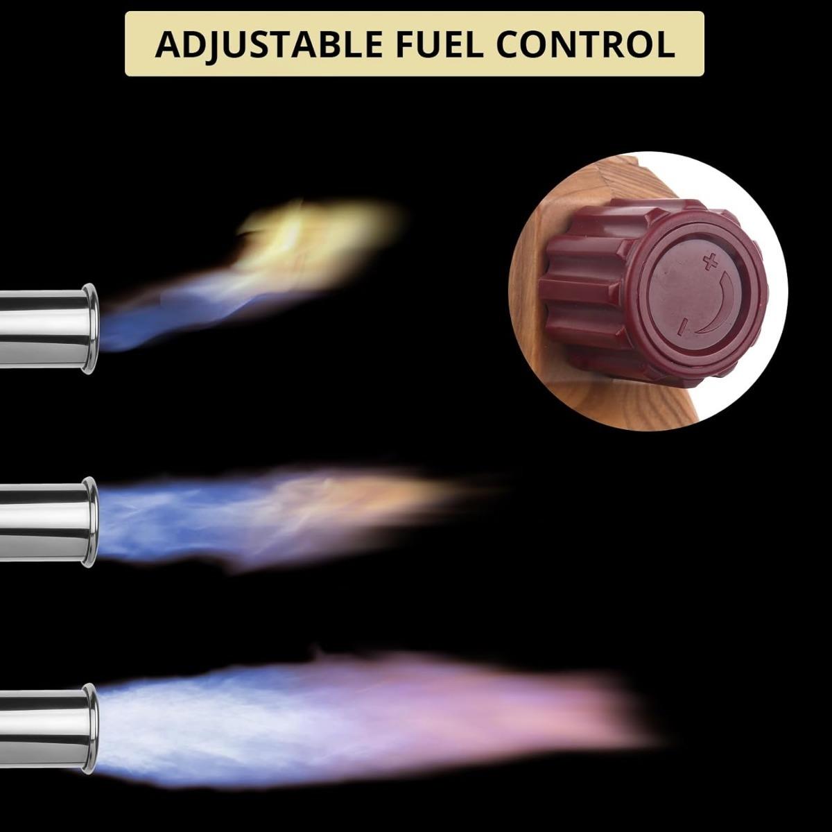 Kitchen Propane Torch - Powerful Chef Grill Gun - Campfire & Charcoal Lighter for Sous Vide, Searing Steak, Creme Brulee & BBQ (Propane Tank Not Included) Bakeware