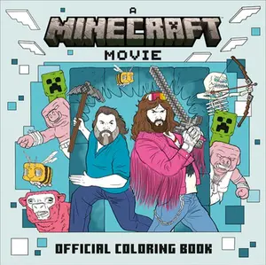 A Minecraft Movie Official Coloring Book -- Mojang Ab, Paperback