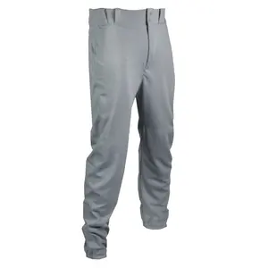 TAG Adult Baseball Pant W/Belt Loops - Grey - XXL
