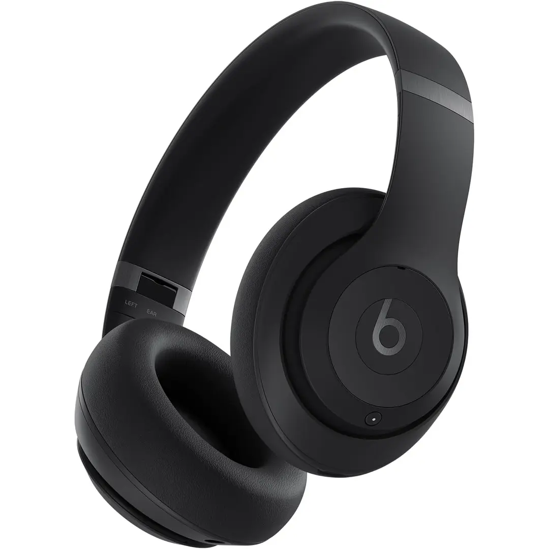 Beats By Dre Studio Pro Premium Wireless Over-Ear Headphones - 40-Hour Battery Life, Active Noise Cancelling, USB-C Lossless Audio, Apple & Android Compatible - Black