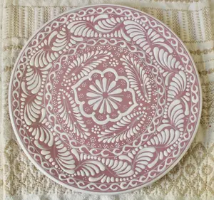 Talavera plato “Conchitas”