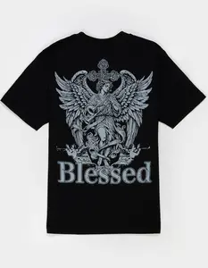 LA FAMILIA Blessed Mens Boxy Tee