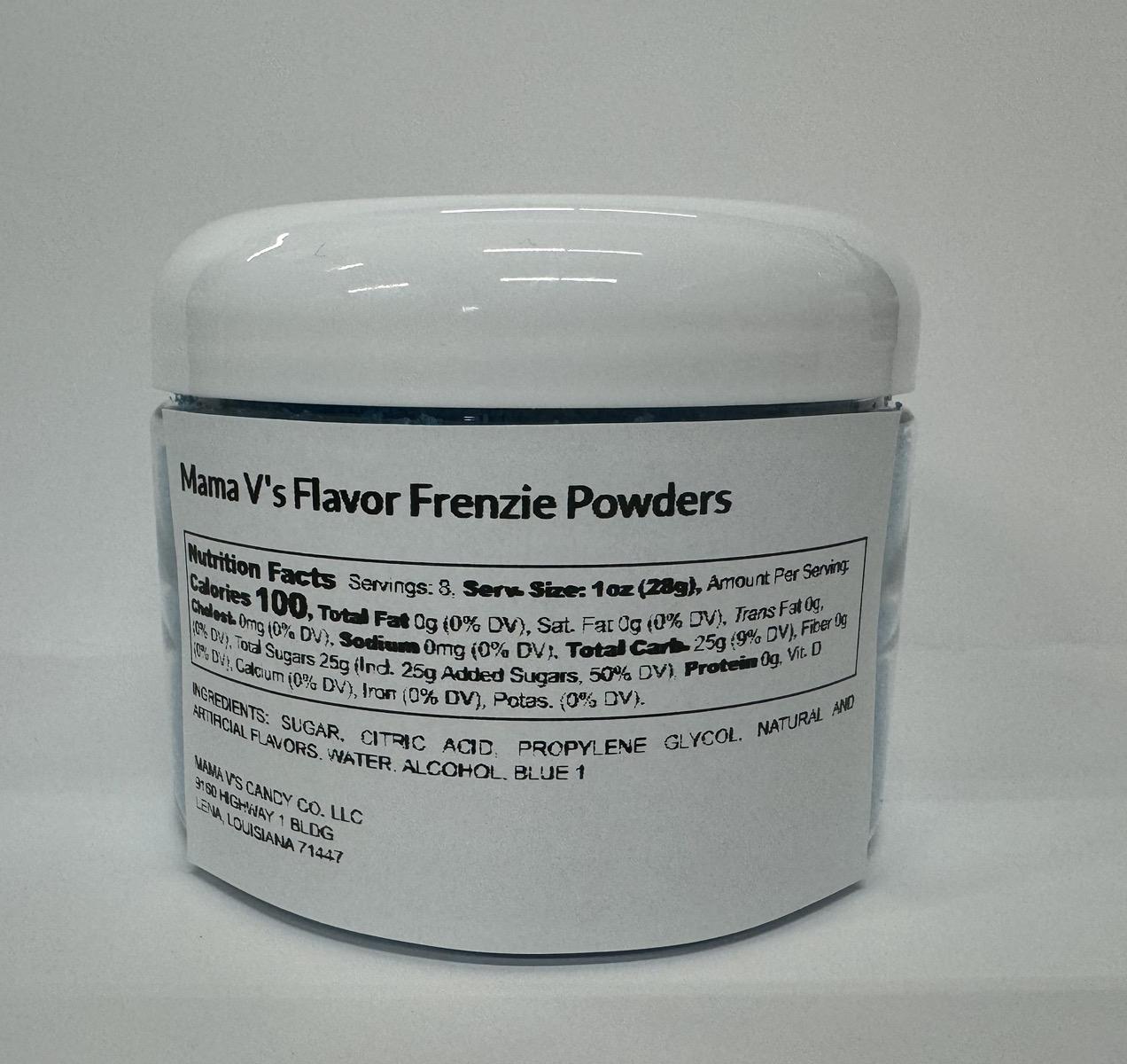 FLAVOR FRENZIE POWDER- MAMA V'S VIRAL– Extreme Sour, Sweet, Sour, INSANE Flavor! Perfect for Candy, Snacks, Fruit & Rim Dips - TikTok Viral Favorite