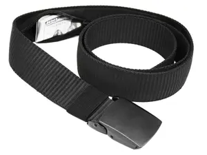 “Men’s Travel Security Money Belt – Nylon Tactical Military Belt with Hidden Pocket & Zinc Alloy Buckle, Anti-Theft Cash Belt for Travel, Black”
