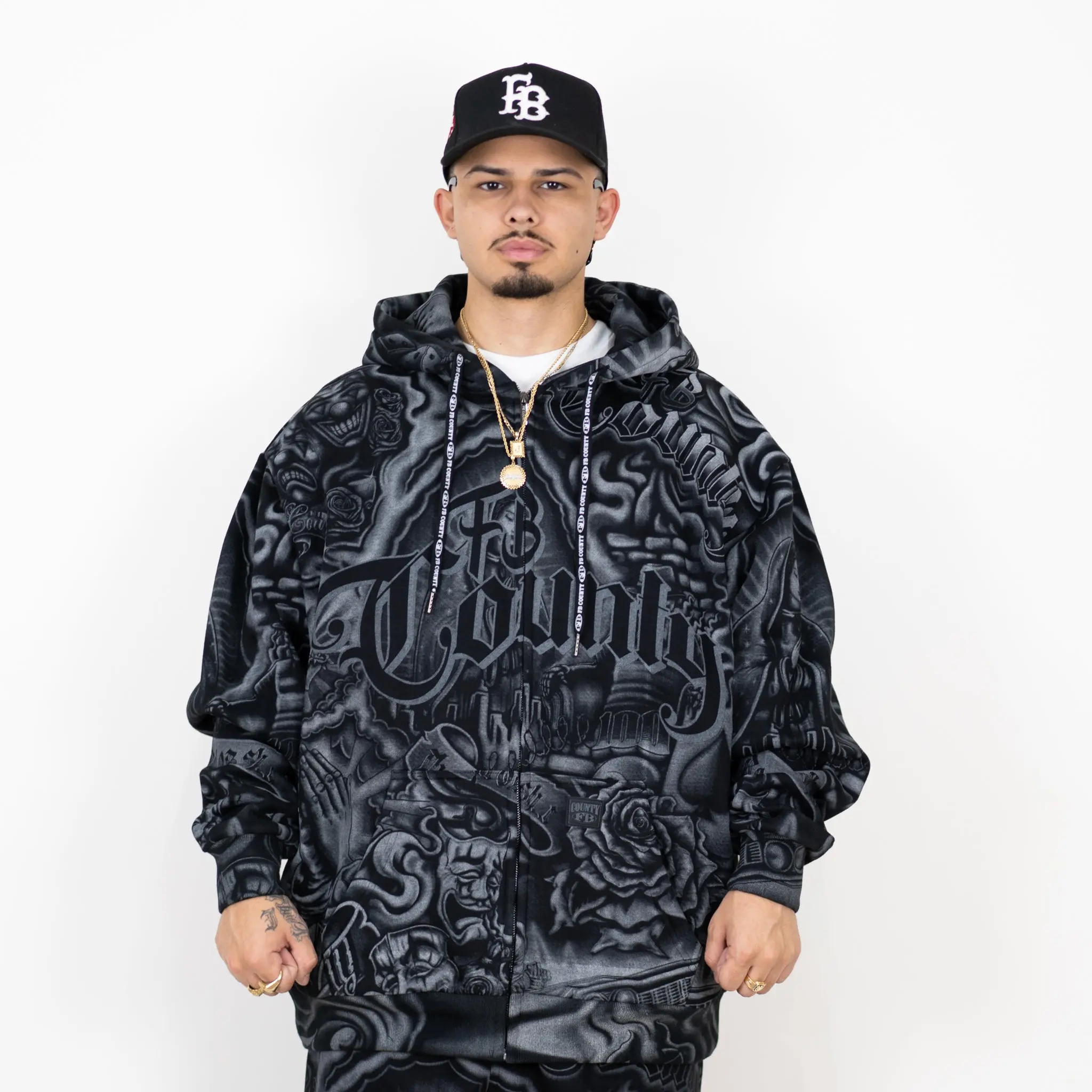 FB County Inked Up Hoodie - TikTok Shop
