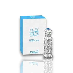 Al Haramain | Musk Clean | Concentrated Perfume Oil | Unisex Fragrance | 12 ML | Lavender - Amber & Peach