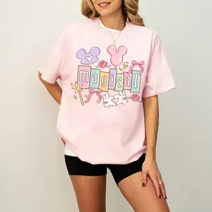 Retro Magical Coquette Shirts, Ears Tee, Family Shirt, Trip Vacation Shirts, Magic Kingdom Tee 8GPDO