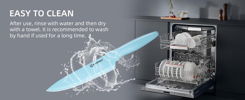 14 Pieces Blue Kitchen Knife Block Set , Anti-Rust Color Titanium Coated Carbon Steel, 12 Knives with Kitchen Shears and Block, Dishwasher Safe,TikTokShopBlackFriday