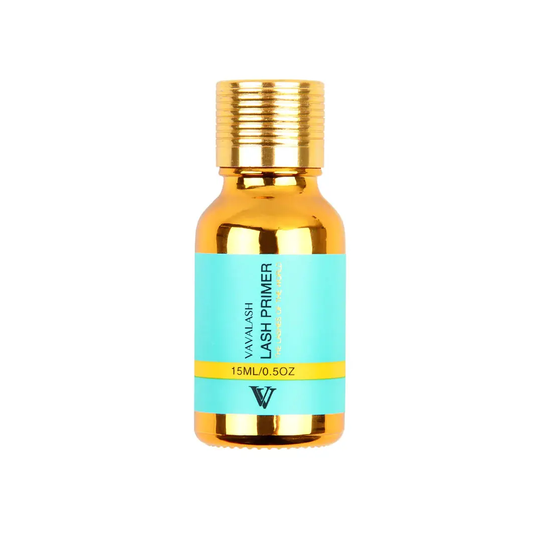 Eyelash Extension Lash Primer, 15ml Pre-Treatment for Natural Lashes - Cleans Surface, Dries, Sterilizes, Boosts Longer Hold, Sensitive-Safe Formula with Chamomile Extract, Pleasant Scent, Water-Compatible Cleansing Support, Creates Ideal Bonding Surface,