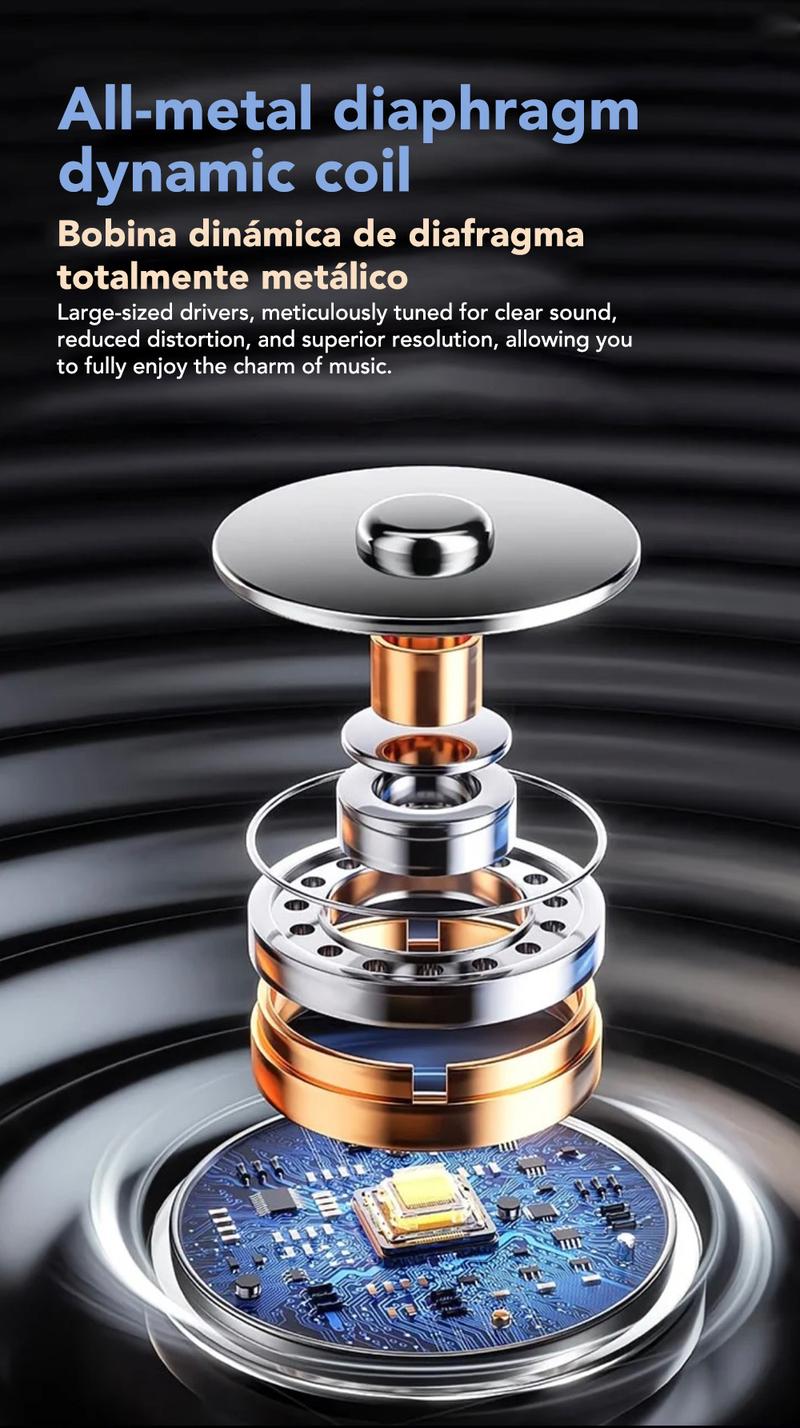 MINISO MS156 Ultra Open-Back True Wireless Bluetooth Earbuds High-Fidelity Stereo Sound IPX5 Waterproof Sports-Style Ear Tips Solar-Powered Anti-Theft Mount for Nest Cam Translation Earphones