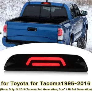 Replacement part for Toyota Tacoma 1995-2016 pickup truck 3rd high brake light cover, 1 piece.