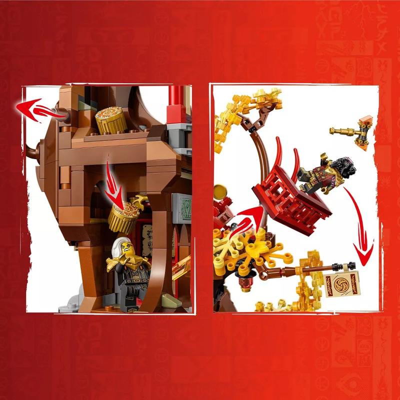 LEGO NINJAGO Temple of the Dragon Energy Cores Building Set (71795)