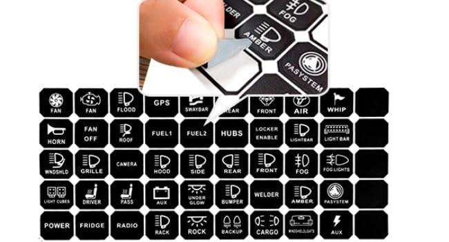 Nilight 8 Gang Switch Panel System Circuit Control Relay Fuse Wiring Harness Automatic Dimmable ON Off LED Pod for 12V Cars Trucks Campers SUV