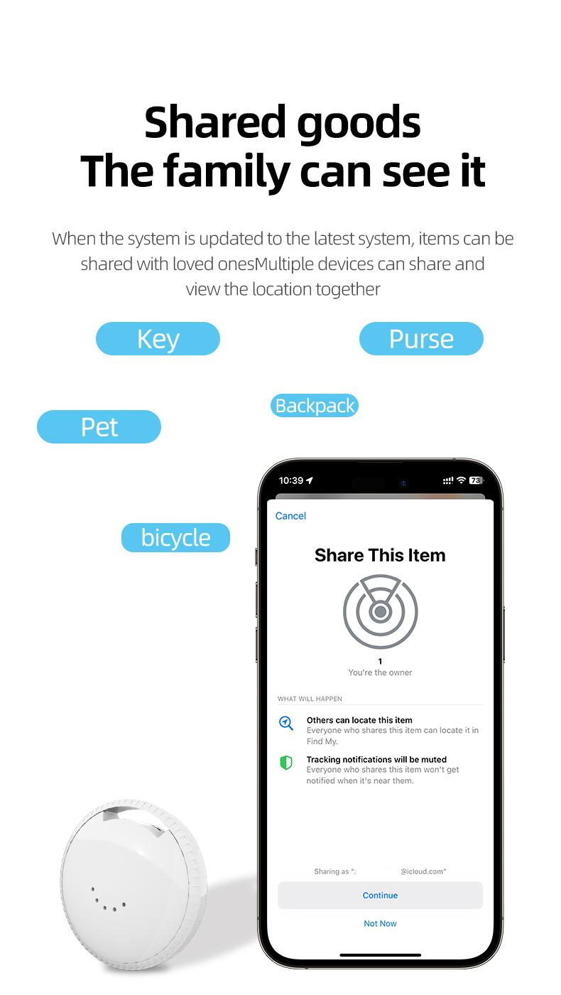 Never Lose Anything Again Works Globally No SIM Needed for Mini Car case suit Hidden Tracker GPS Vehicle Magnetic Portable pet Smart Bluetooth Luggage and Key Gps Tracking Detector