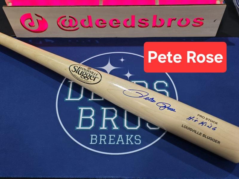 10 Baseball Bat Break - 2026 Factory Sealed Hit Parade Deedsbros Edition Autographed Baseball Bat Break. Pick your teams in this 10 box break