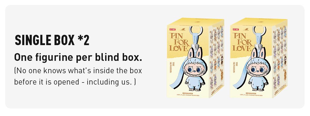 Unboxing-THE MONSTERS Pin for Love Series-Vinyl Plush Pendant Blind Box (N-Z)-3.0