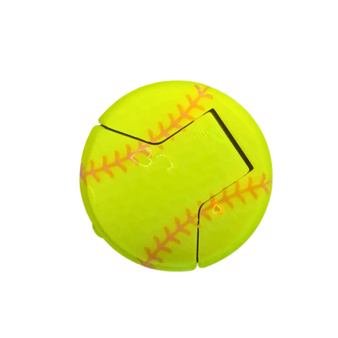 4 Softball (Yellow/Pink)