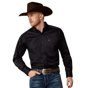 Men's Solid Twill Classic Fit Shirt