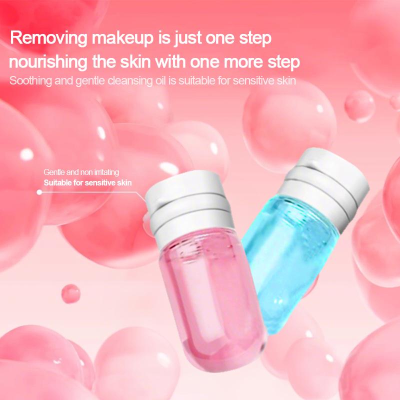 【Buy 1 Get 1 Free】20 Single-Dose Cleansing Oil Capsules-Precisely portioned for on-the-go convenience, thesecapsules dissolve makeup instantly. Rinse off easily for arefreshing, lightweight finish with zero leftover residue.