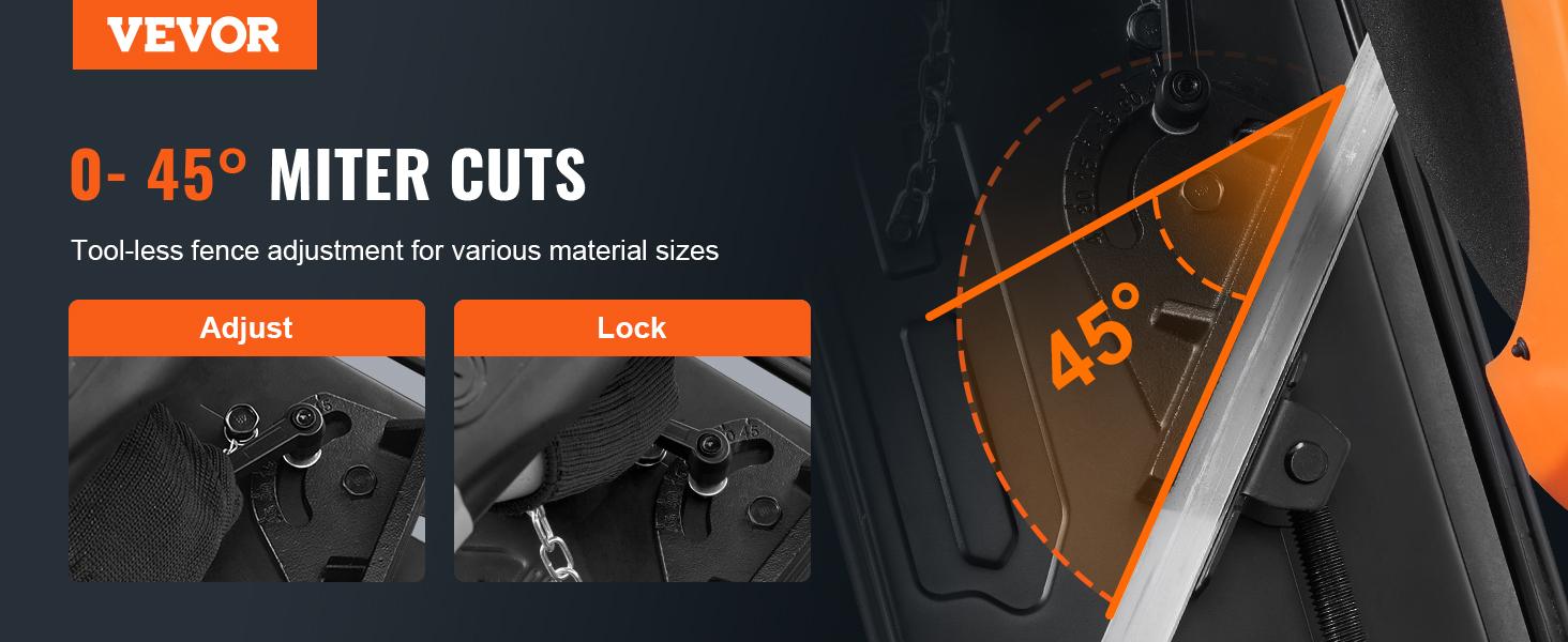 VEVOR Abrasive Chop Saw, TikTokShopBlackFriday, 14"/355mm Blade Diameter Cut Off Saw, 2300W 3600RPM Steel Cutting Machine, 0-45° Adjustable Angle Miter Saw for Cutting Metal Cutting Chop Saw for Steel/Rebar/Iron/Aluminum VEVOR Abrasive Chop Saw, TikTokShopBlackFriday, 14"/355mm Blade Diameter Cut Off Saw, 2300W 3600RPM Steel Cutting Machine, 0-45° Adjustable Angle Miter Saw for Cutting Metal Cutting Chop Saw for Steel/Rebar/Iron/Aluminum