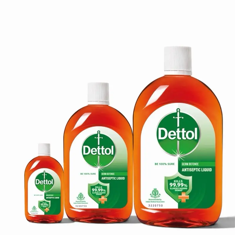 Dettol Antiseptic Liquid for First Aid, Surface Disinfection and Personal Hygiene, 550 ml Pack of 1