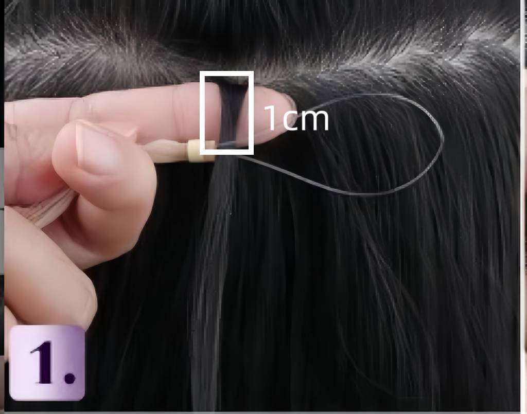 LaaVoo Micro Hair Extensions Real Human Hair Micro Ring Extensions Glueless Pre Style Human hair MIcro Bead Hair Extensions  Micro Loop Hair Extensions 57 Grams TikTokShopHolidayHaul  Christmas Gift for Her SpringStatements