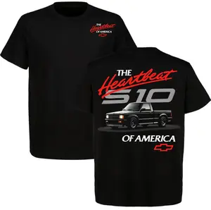 S10 Pickup Chevy The Heartbeat Of America OBS Truck Tee, Unisex for Men for Women, Menswear, 100% Cotton