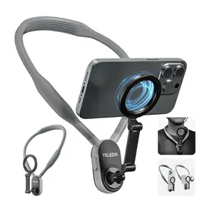 Magnetic POV Neck Phone Mount – Hands-Free First Person Filming for iPhone & Android