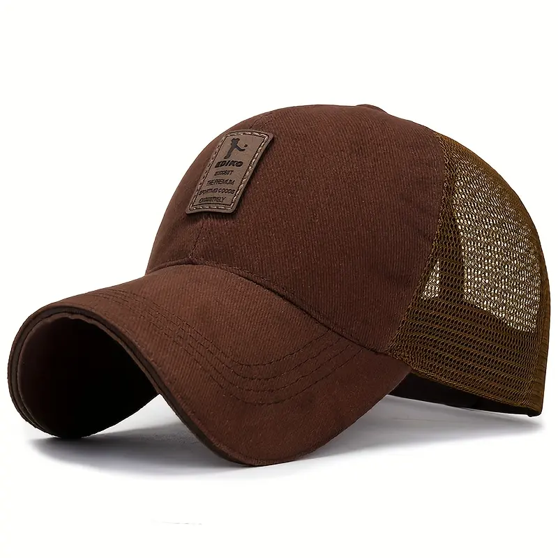 Sunshade outdoor sports sun protection hat, simple duckbill hat, mesh breathable baseball cap